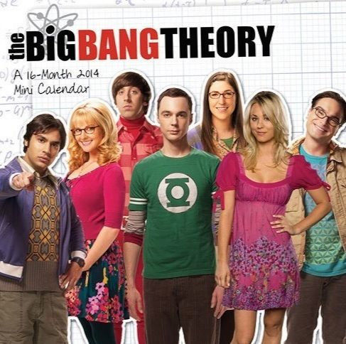 The Big Bang Theory 2014 Mini Calendar