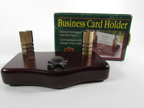 Golf Business Card Holder New
