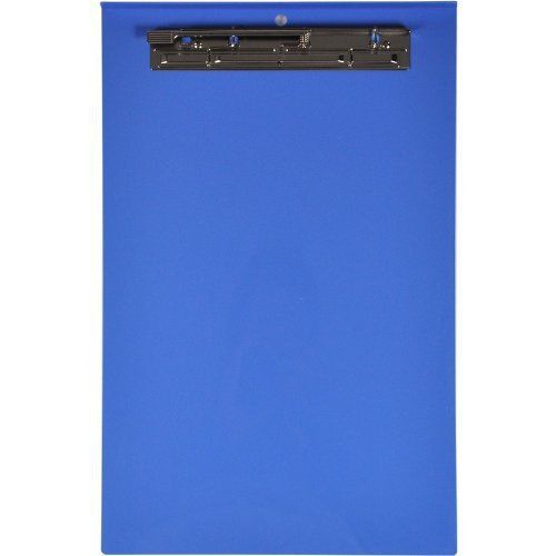 Lion Computer Printout Clipboard - 11.62&#034; X 18.60&#034; - Clamp - Blue (CB290VBL)