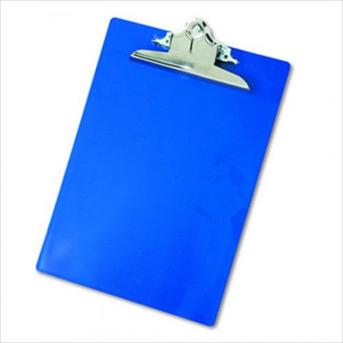 Saunders recycled plastic clipboard, 1&#034; capacity, 8 1/2&#034; x 12&#034; - blue for sale