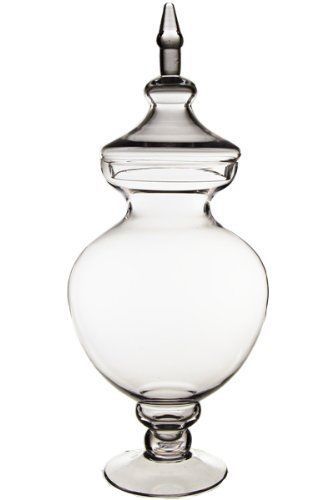 Apothecary Jar  H-21.5&#034; - Candy Buffet Container
