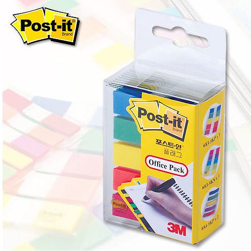 3M Post-it Flag Office 10 Pack 683-5KP/5KN 684-5KP Bookmark Point Sticky Note