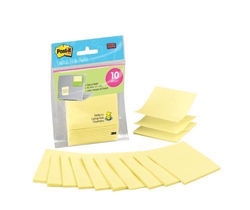 Post-it Super Sticky Laptop Pop-up Note Refill - Self-adhesive - 3&#034; (r330lnd10)