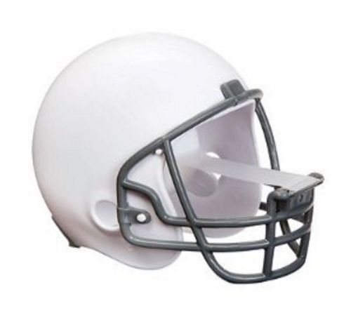 Scotch WHITE Football Helmet Shaped Magic Tape Dispenser - ADD YOUR OWN DESIGNS