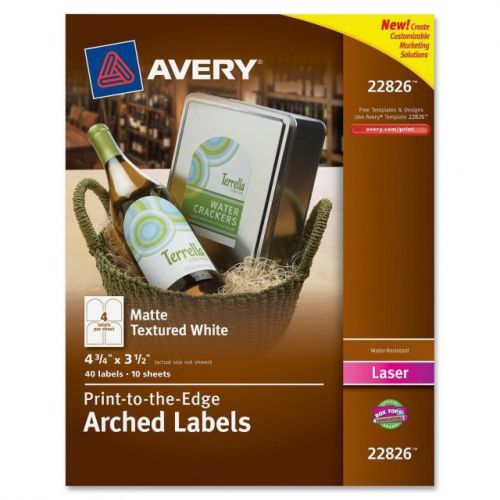 Avery print to the edge arched labels - ave22826 for sale