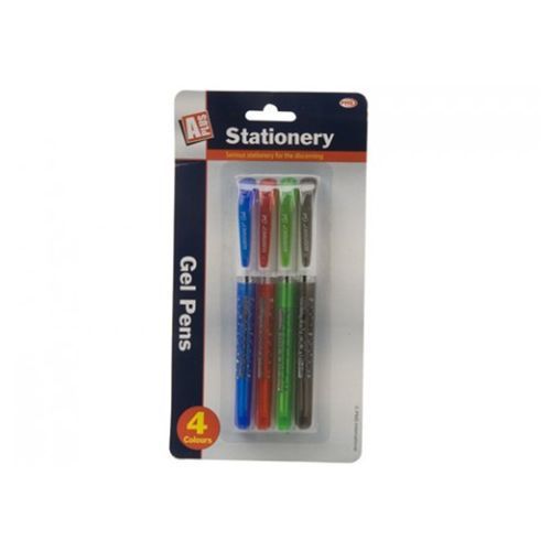 Smooth Flow Moonlight Gel Pens 4 Pack Smooth Writing Stationary Home Office