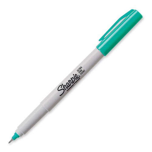 Sharpie Permanent Marker Pen Ultra Fine Tip Aqua