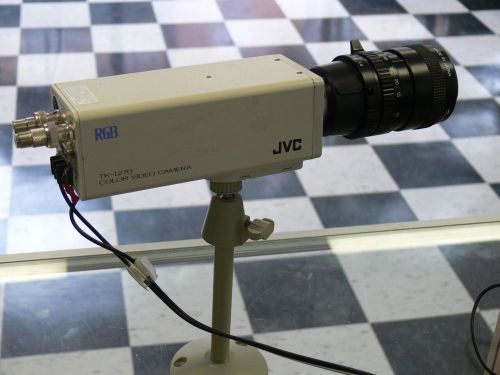 jvc tk-1270u Surveillance Camera / Zoom Rainbow S6X11 w/ stand