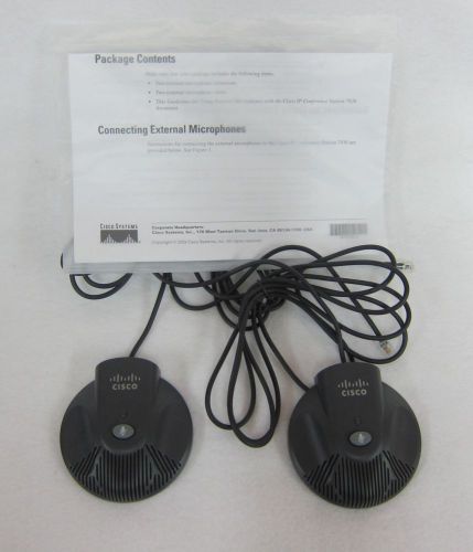New Cisco CP-7936-MIC-KIT Microphone Kit for 7936 IP VOIP Conference Station #62