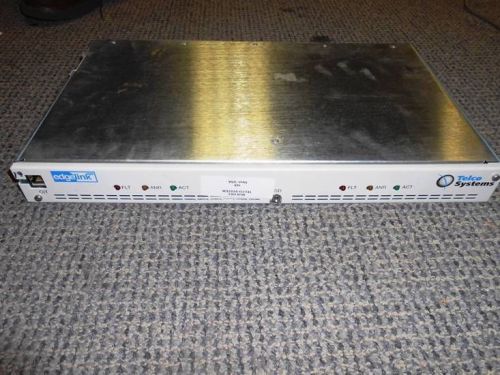 TELCO SYSTEMS EDGELINK 100 AXX239G4 W/ 2 CCA420G1 CARDS USED