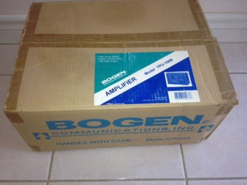 Bogen amplifier model tpu-100b wall mounted aphex aura exciter 100 watts output for sale