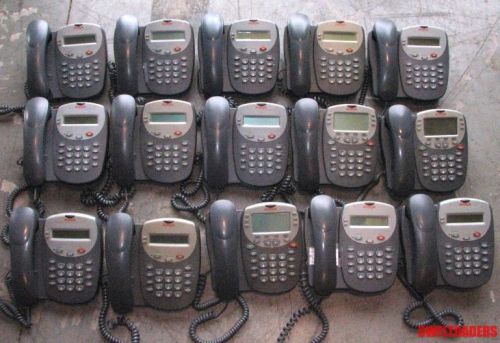 LOT 15 AVAYA 5402 OFFICE CORDED PHONES TELEPHONES BUSINESS CONFERENCE CALLS
