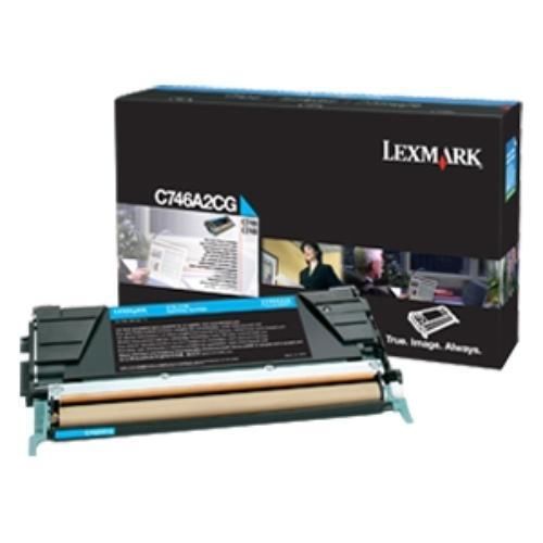 Lexmark Toner Cartridge Cyan C746A2CG