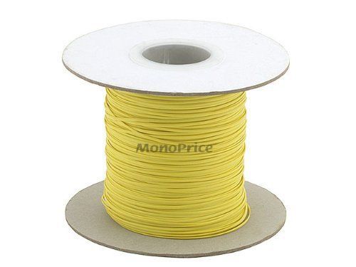 Monoprice 101412 290m wire cable tie reel  yellow for sale