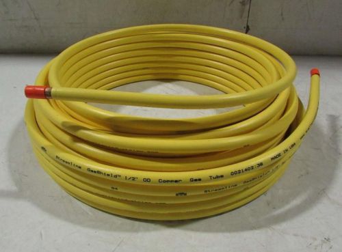 Mueller Gas Shield 1/2in OD x 100Ft Yellow Plastic Coated Copper Tubing DY08100
