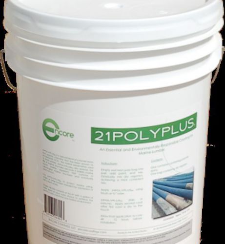 21POLYPLUS (Encore Coatings) protection for marine pilings