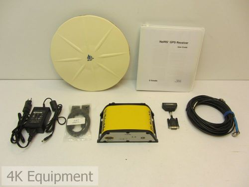 Trimble NetRS Dual-Frequency GPS Receiver w/ Zephyr Geodetic Antenna &amp; Cables