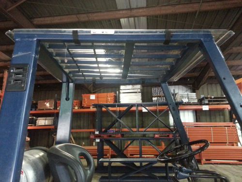 Forklift top cover lift truck roof clear for any forklift cheap for sale