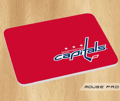 Washington Capitals NHL Logo Red Mouse Pad Mat Mousepad Hot Gift