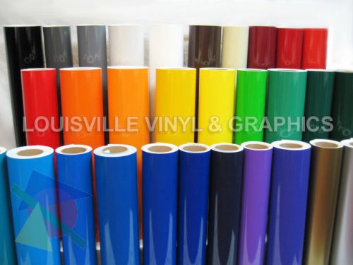 7 rolls - 24&#034; x 10yd arlon 5000 cutting vinyl bundle - *34 color choices* for sale