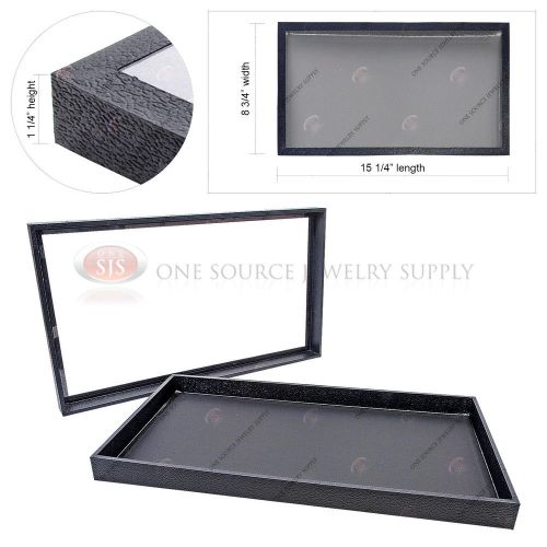 Removable Acrylic Top Display Jewelry Case Presentation Organizer Box Full Size