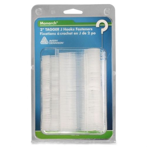 Monarch 2&#034; Tagger J-hooks - 2&#034; Size - Clear Green (MNK925132)