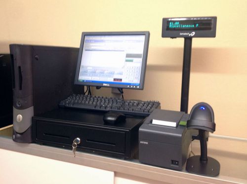 Retail point of sale system (pos system - new pos with refurbished pc) for sale