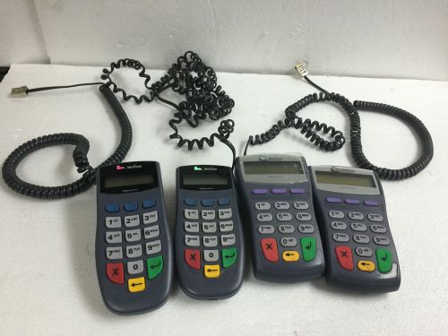 Lot of 4 verifone  pin pad for vx510le vx570 omni 3730 5100 5700 5750 for sale