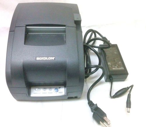 Samsung bixolon srp-275a pos usb dot matrix printer &amp; power supply works! for sale