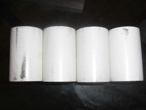 7 extra large  roll thermal paper! 6 are 2.25 x 80 ft &amp; one 50ft nurit 8000/8020 for sale