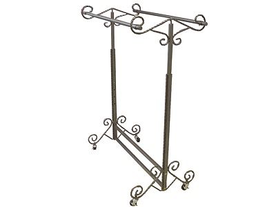 GREY STEEL RACK UP TO 5FT 3&#034; TALL 42&#034; LONG X 21&#034; (W004H