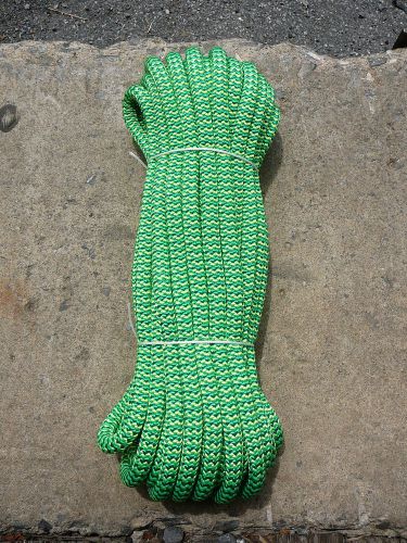 Yale xtc-24 strand arborist rope, climbing line, sling 7/16&#034; x 58&#039; green for sale