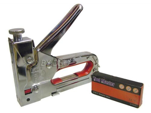 Heavy duty hand operated staple gun 4-14mm staples 17720 for sale