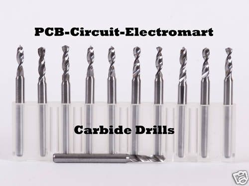 Carbide cnc drill bit 2.25mm pcb x10 circuit board machine tool sharp for sale