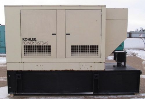 58kw kohler / john deere diesel generator / genset - yr. 2006 - load bank tested for sale