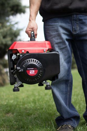 Portable Generator 2-Stroke 1000-Watt Less than 36 Pounds,Quiet Exhaust System