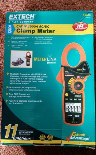 Extech ex 845 with meter link bluetooth &#034;new&#034; in box for sale