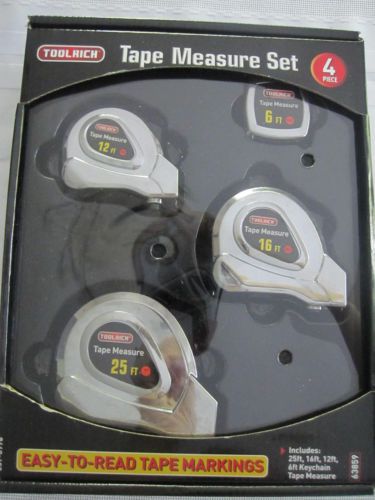 Package with 4 Measuring tapes NIB