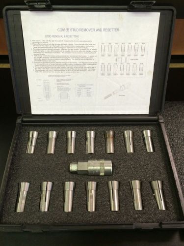 Snap-On CG515B 15pc Stud Remover and Resetter Kit