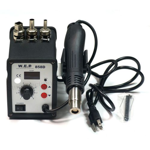 ATTEN WEP858D 110V  Hot Air Gun Rework Station SMD Solder Soldering Digital