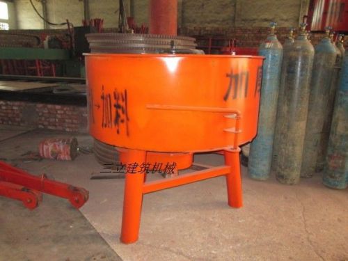 Brand new cement mixer concrete pan mixer 500l free shipped by sea for sale