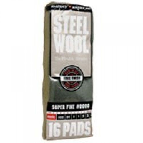 New Homax Group 106600-06 Superfine Steelwool Pads 16 total