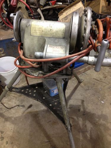 RIGID MODEL 300 PIPE THREADER WITH EXTRAS
