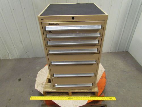 Kennedy 7 drawer industrial tool storage parts organizer cabinet 23.5x23.5x39.5&#034; for sale