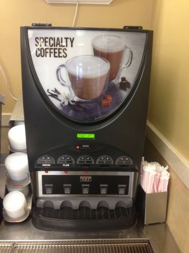 Bunn imix-5 hot chocolate latte cappuccino beverage dispenser machine for sale