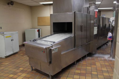 Hobart ft900bd flight type continuous conveyor hi-volume dishwasher - must sell for sale