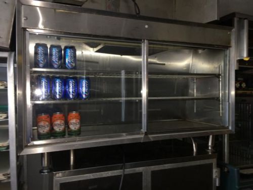 Silver king skpc-48 bar/counter top commercial stainless cooler refrigerator for sale