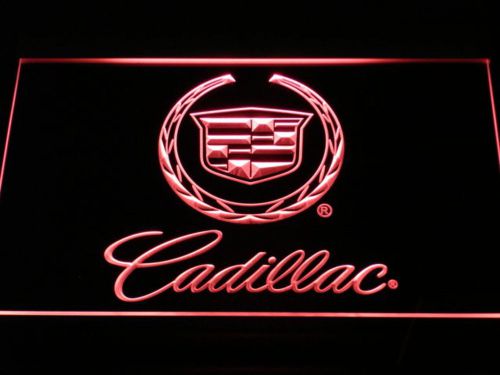 Cadillac motors led logo for beer bar pub garage billiards club neon light sign for sale