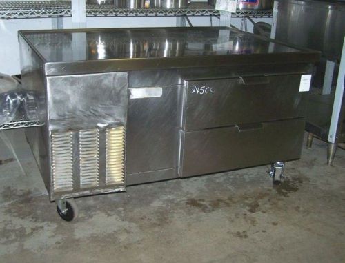 Stanley knight 2 drawer refrigerated chef base, 120v; 1ph; model: lbrg40s for sale