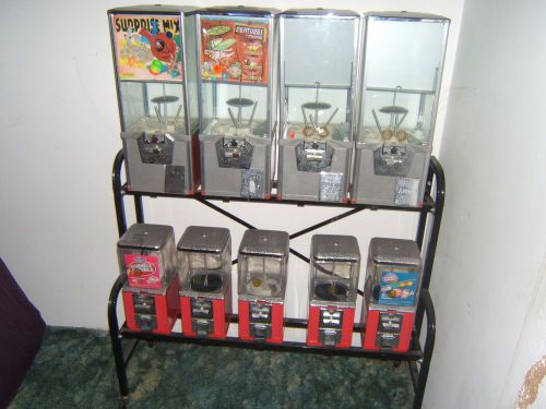 vending machine 9 head with metal stand